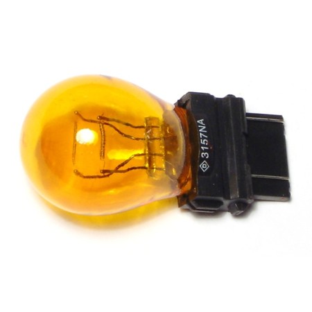 MIDWEST FASTENER #3157NA / #2358NA Amber Glass Miniature Light Bulbs 5PK 65626
